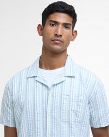 Camicia Beechcroft a maniche corte con motivo a righe 