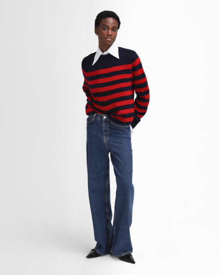 Barbour The Edit by Alexa Dominic Striped Crew Neck Jumper