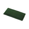 Hillyard, Trident® TurfScrub™ Rectangular Floor Pad, 4.5"x10, Green
