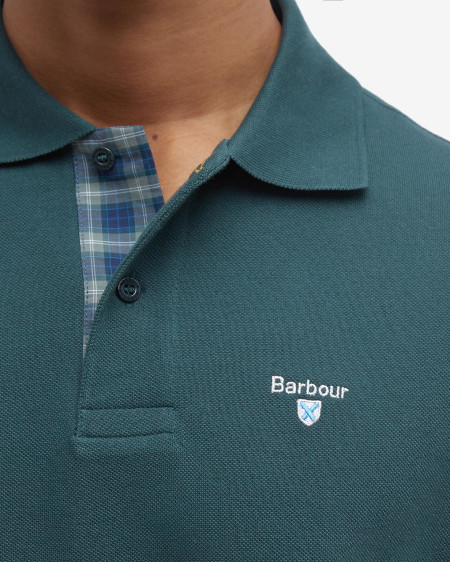 Tartan Pique Polo Shirt