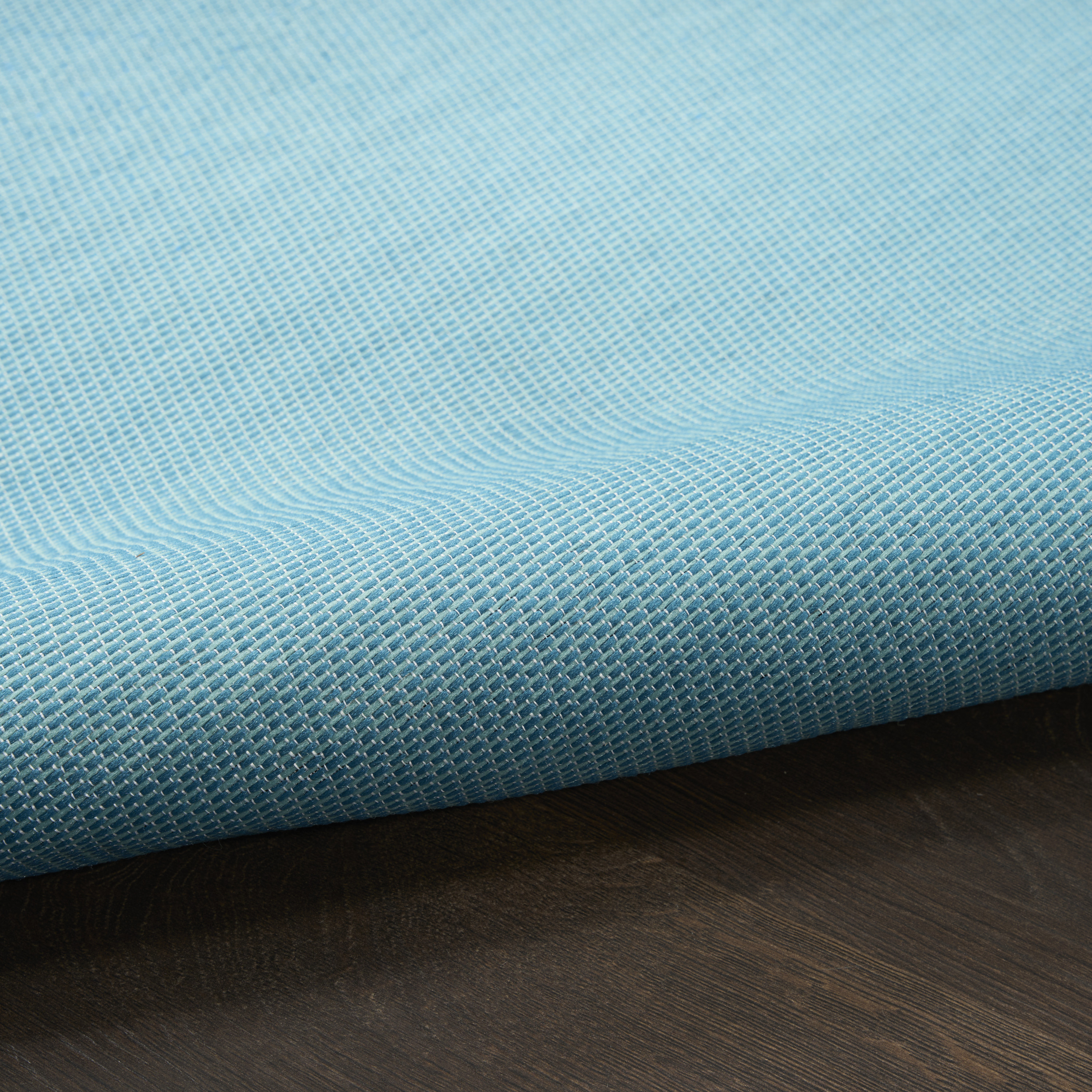 Nourison Color Splash 4' x 6' Blue Ivory Coastal, Nautical & Beach Rug