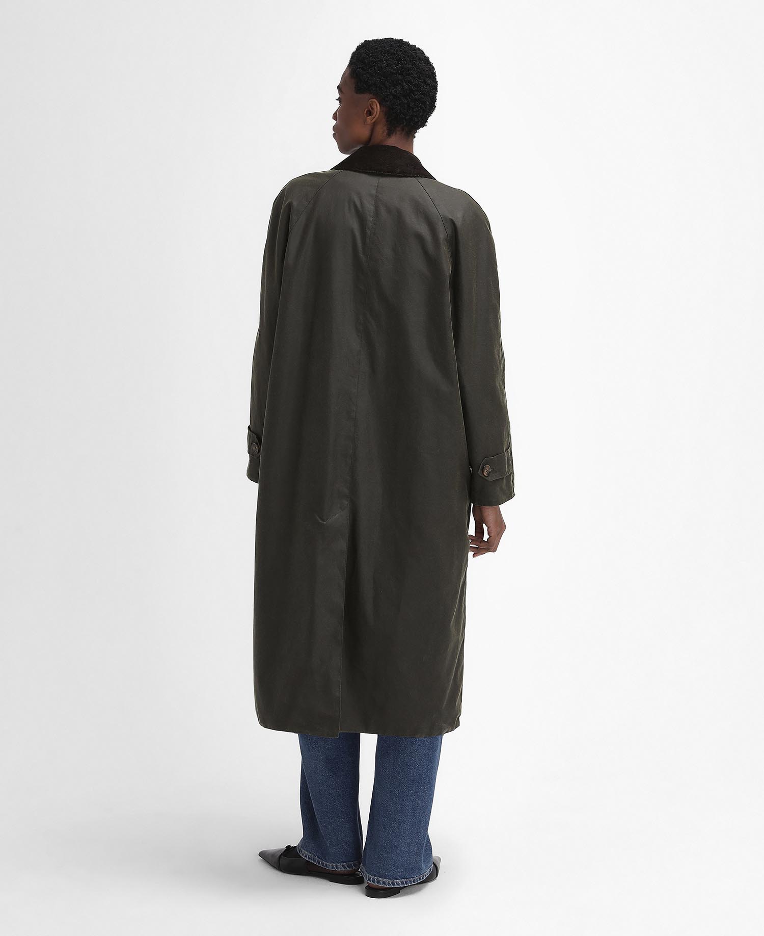 Barbour The Edit by Alexa Dorothy Waxed Jacket image number 2