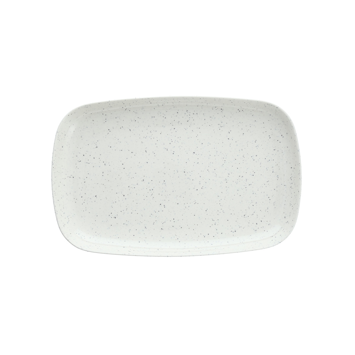 Camp White Coupe Platter 14x9"