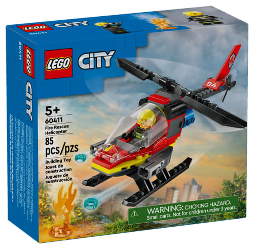 LEGO Fire Rescue Helicopter (60411)