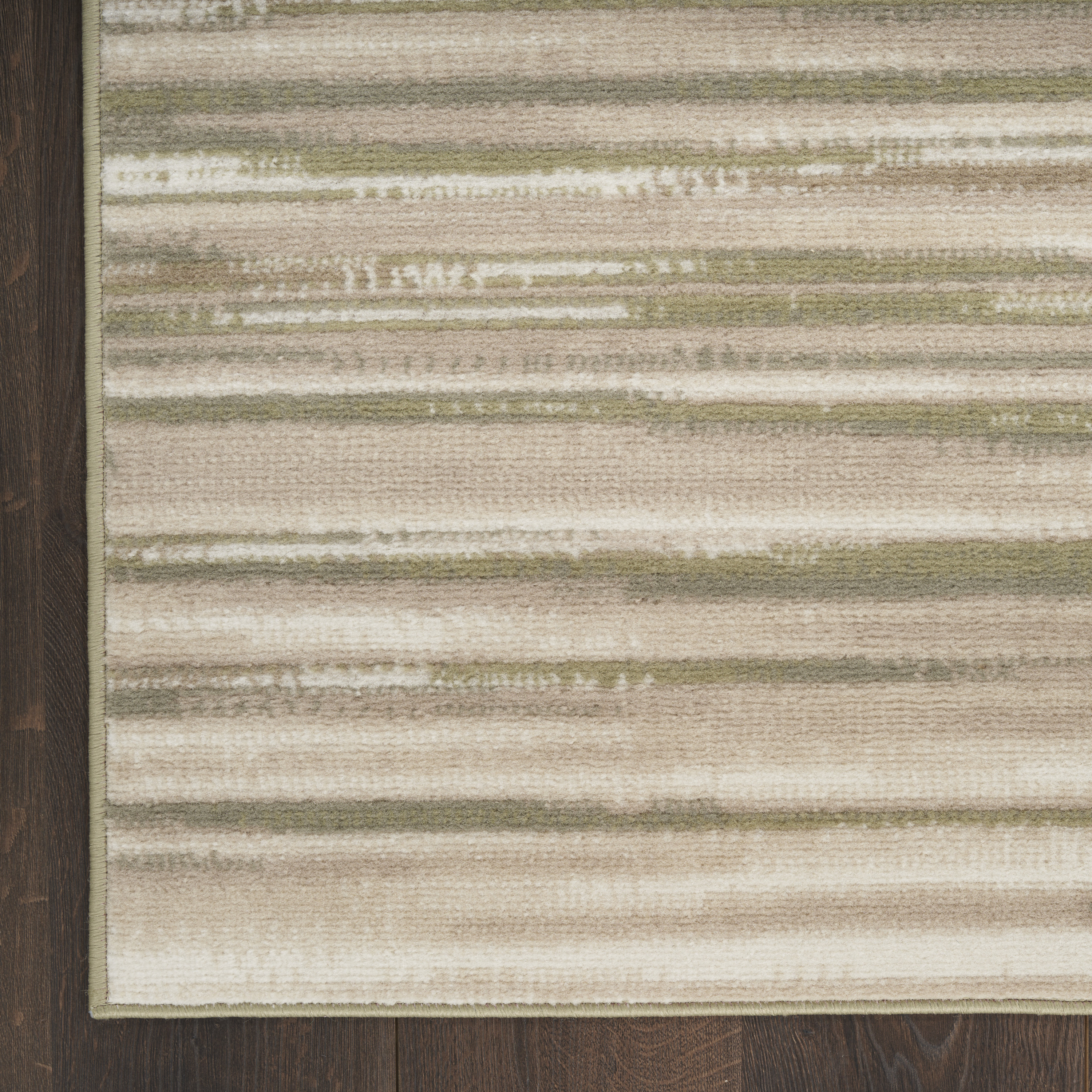 Nourison Jubilant 8' x 10' Green Ivory Modern Indoor Rug