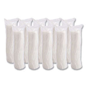 Dart, Lift n' Lock Plastic Hot Cup Lids, Fits 10 oz Cups, White