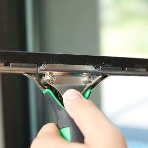 Unger, 12", Stainless Steel, Squeegee "S" Channel