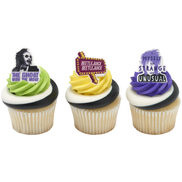 BEETLEJUICE Cupcake Rings