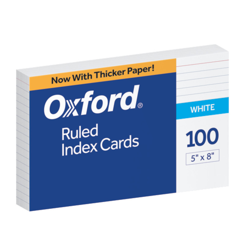 Ruled+Index+Cards%2C+5%26quot%3B+x+8%26quot%3B%2C+White%2C+Pack+of+100