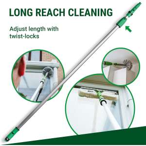 Unger, OptiLoc 2-Section Pole, 48", Silver