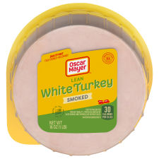 Oscar Mayer Smoked Lean White Turkey, 16 oz Pack