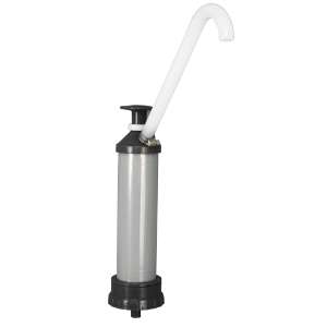 Impact, Plastic Drum Pump, 8 oz, Gray