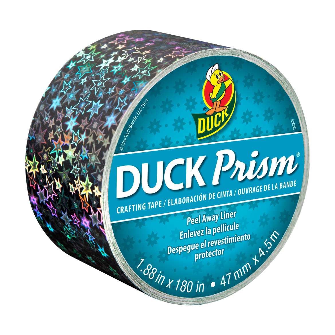 Duck Prism® Crafting Tape - Stars, 1.88 in. x 5 yd. Image