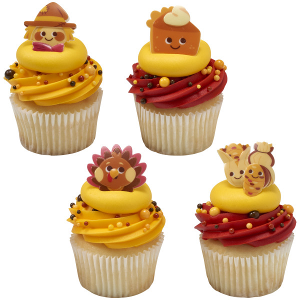 Happy Harvest Cupcake Rings