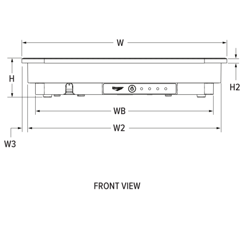 Engineering front view