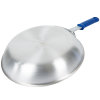 10-inch Wear-Ever® aluminum fry pan with natural finish and Cool Handle® rubber grip sleeve
