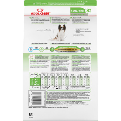 Royal Canin Size Health Nutrition X-Small Adult 8+ Dry Dog Food