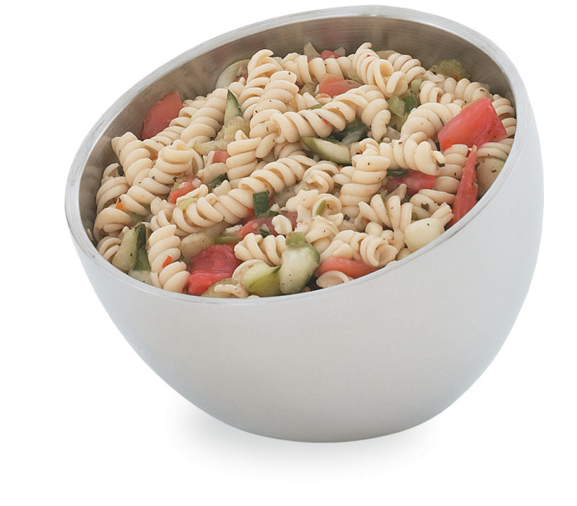 Double-Wall Angled Insulated Display Bowls