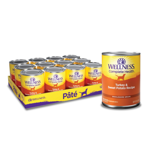 Wellness Complete Health Paté Turkey & Sweet Poato Front packaging