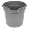 Impact, Deluxe, 10qt, Pail, Gray