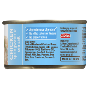  Heinz® Shredded Chicken Springwater & Sea Salt 85g 
