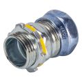 1/2 Inch Raco® Zinc Electroplated Steel Raintight EMT Compression Connector