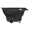Rubbermaid Commercial, Utility Duty, Tilt Truck, 20.25 cu ft, Black