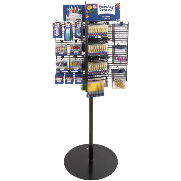 Half Floor Numeral Assortment Candle Assortment (Rack Not Included)