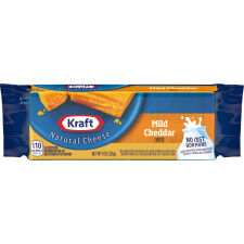 Kraft Mild Cheddar Cheese, 8 oz Block