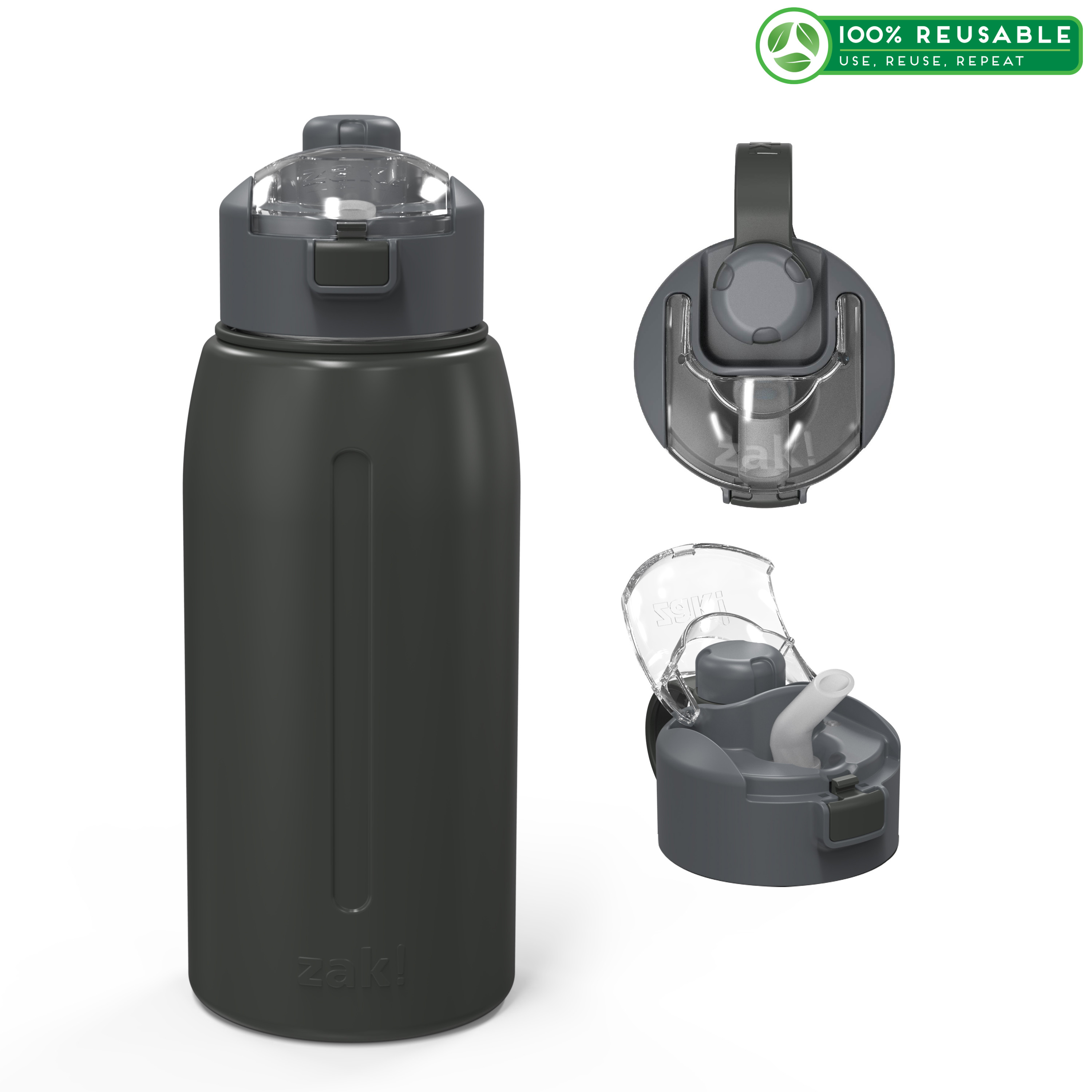Genesis 32 ounce Vacuum Insulated Stainless Steel Tumbler, Charcoal slideshow image 1 Genesis 32 ounce Vacuum Insulated Stainless Steel Tumbler, Charcoal slideshow image 1