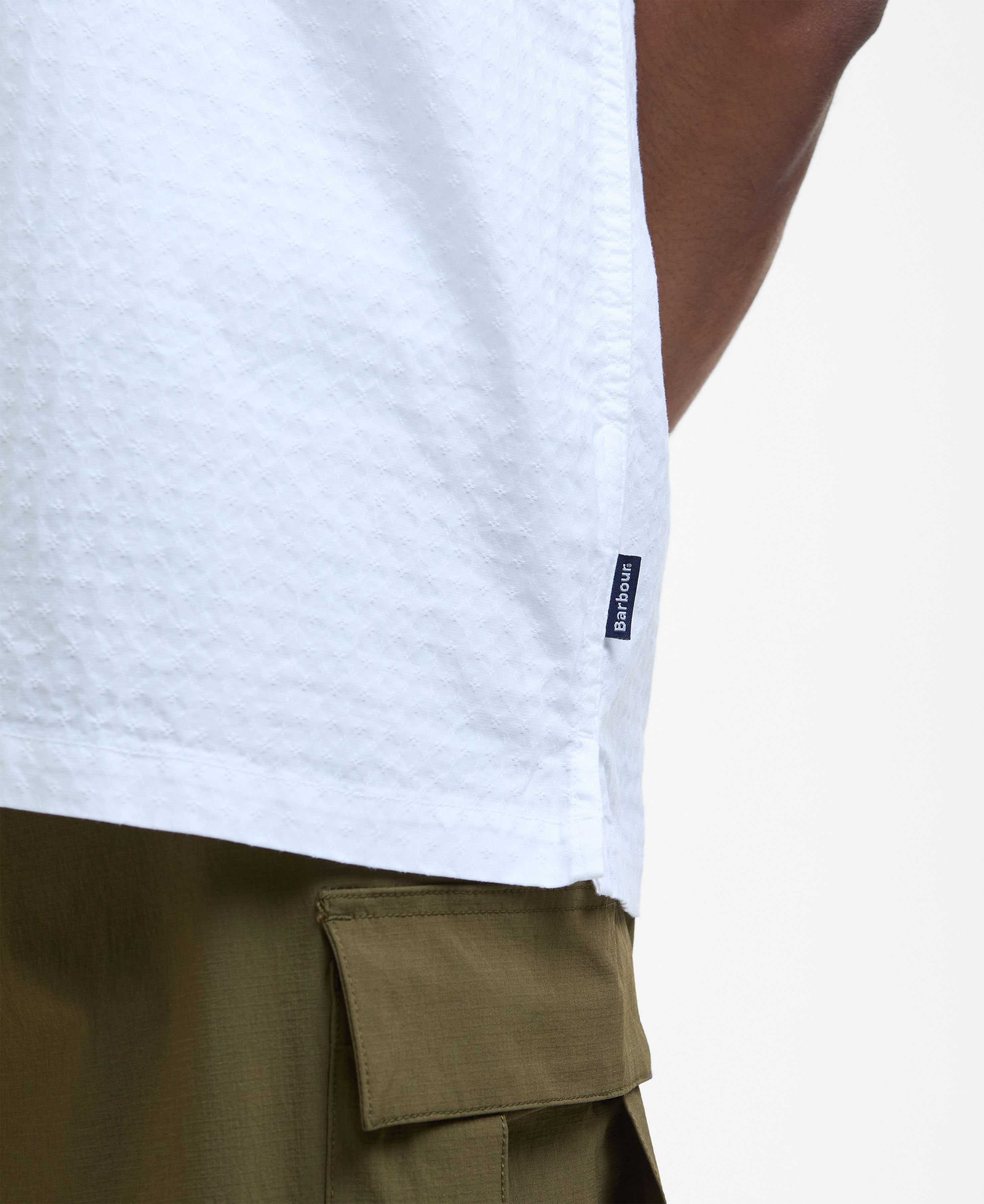 Irvine Textured Short-Sleeved Shirt image number 4