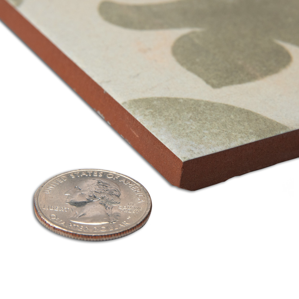 Sample – Kings Nouveau Sage Ceramic Floor and Wall Tile