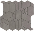 Galway Dark Grey 12×13 Geometric Mosaic