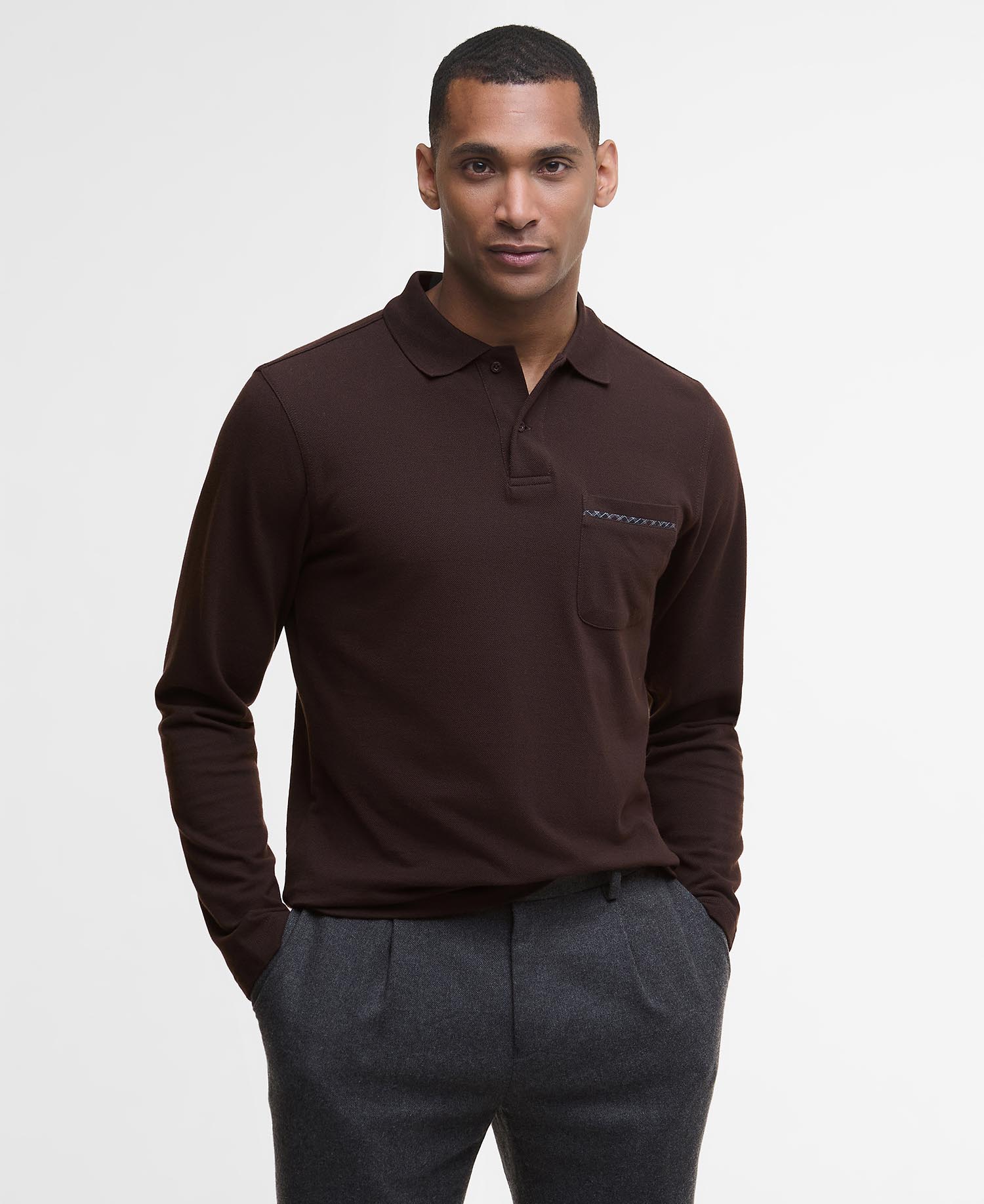 Furness Long-Sleeved Polo Shirt image number 0