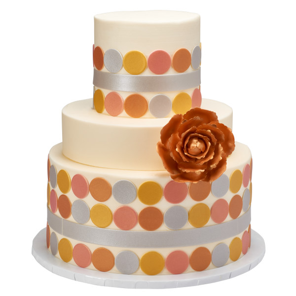 Rose Gold Shimmer Assortment Fondant DecoShapes®