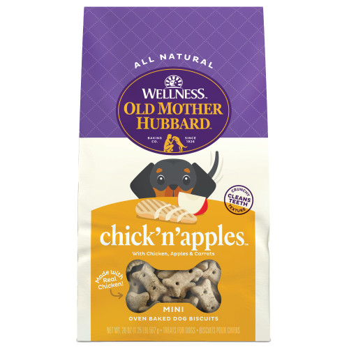 Old Mother Hubbard Classic Chick’N’Apples Front packaging