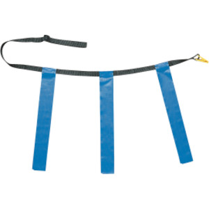 Triple Flag Football Set, Youth Size, Blue, 25"-31", 12 per pack