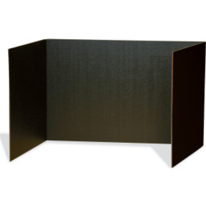 Privacy Boards, Black, 48" x 16", 4 Boards