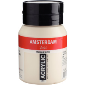 Standard Acrylic Paint Tube, 500 mL, Titanium Buff Light 289