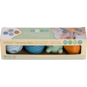 SiliSoft® Sensory Balls, Neutral, Set of 4