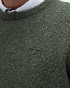 Essential Tisbury Crew-Neck Jumper Forest