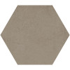 Arte Light Brown 9×10 Hexagon Field Tile Matte