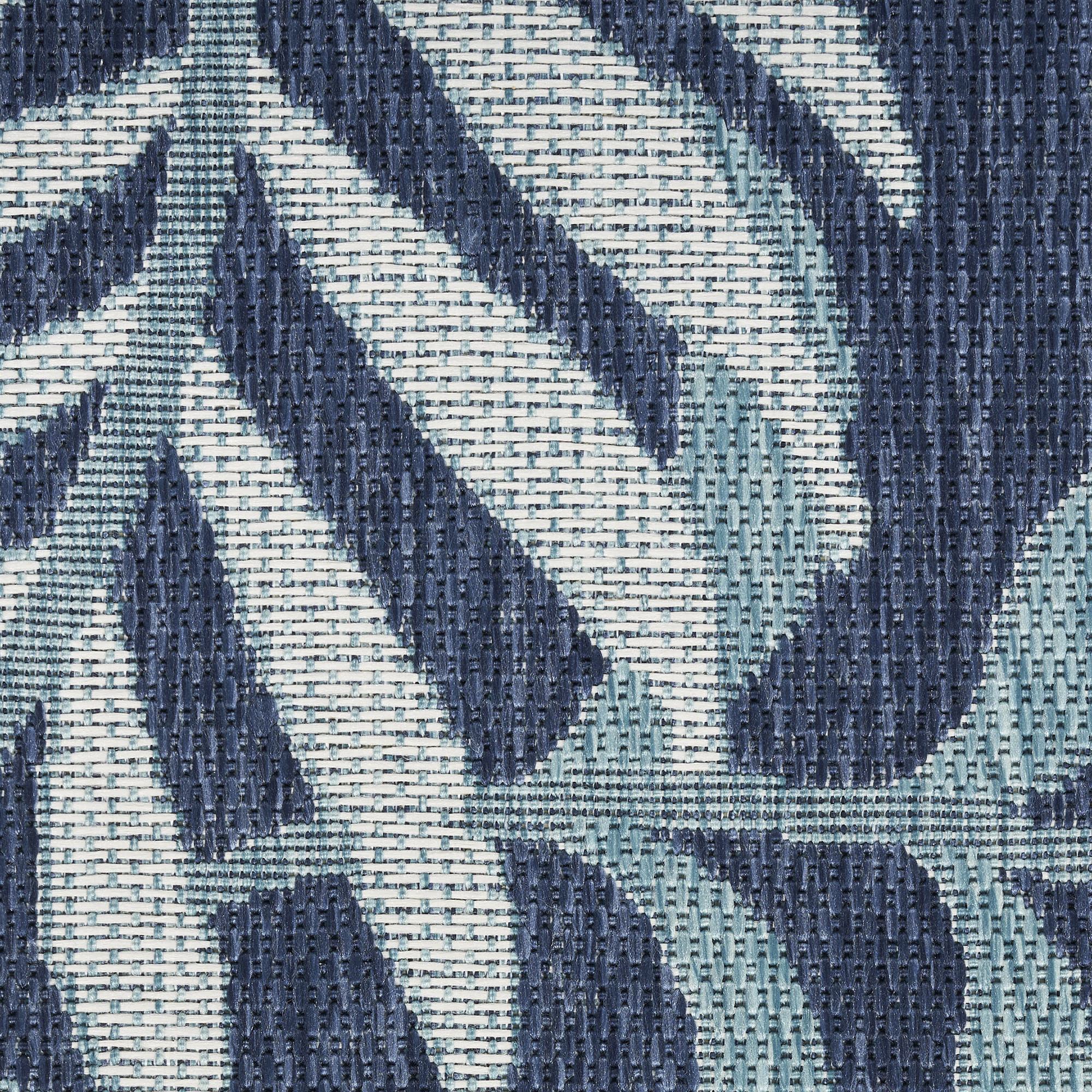 Nourison Garden Oasis 2' x 8' Navy Tropical Rug