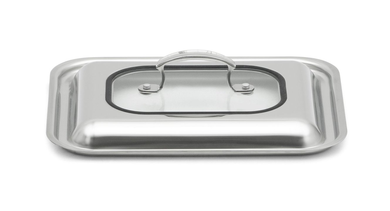 Miramar® glass lid for large rectangular food pans