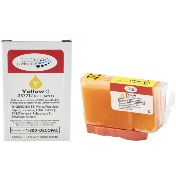 IP3500 3A Yellow Ink Cartridge - Red 3 Free Copy Confection® Ink