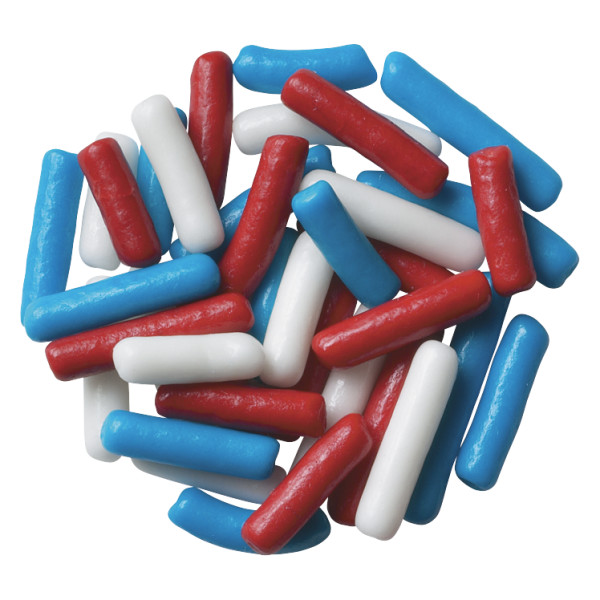Red, White and Blue - Red 3 Free Sprinkles