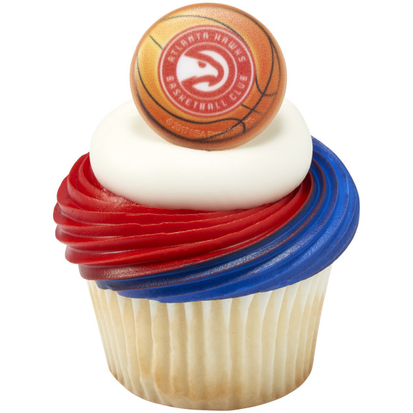 NBA Team Basketball Cupcake Rings