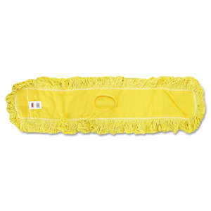 Rubbermaid Commercial, Trapper Blend Pocket Dust Mop, 48"W, Yellow