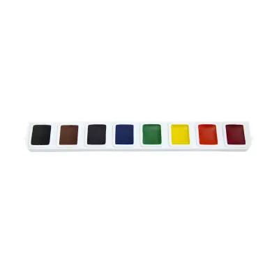 Prang  Half Pan Watercolor Refill Tray, Assorted Colors, 3 Ct