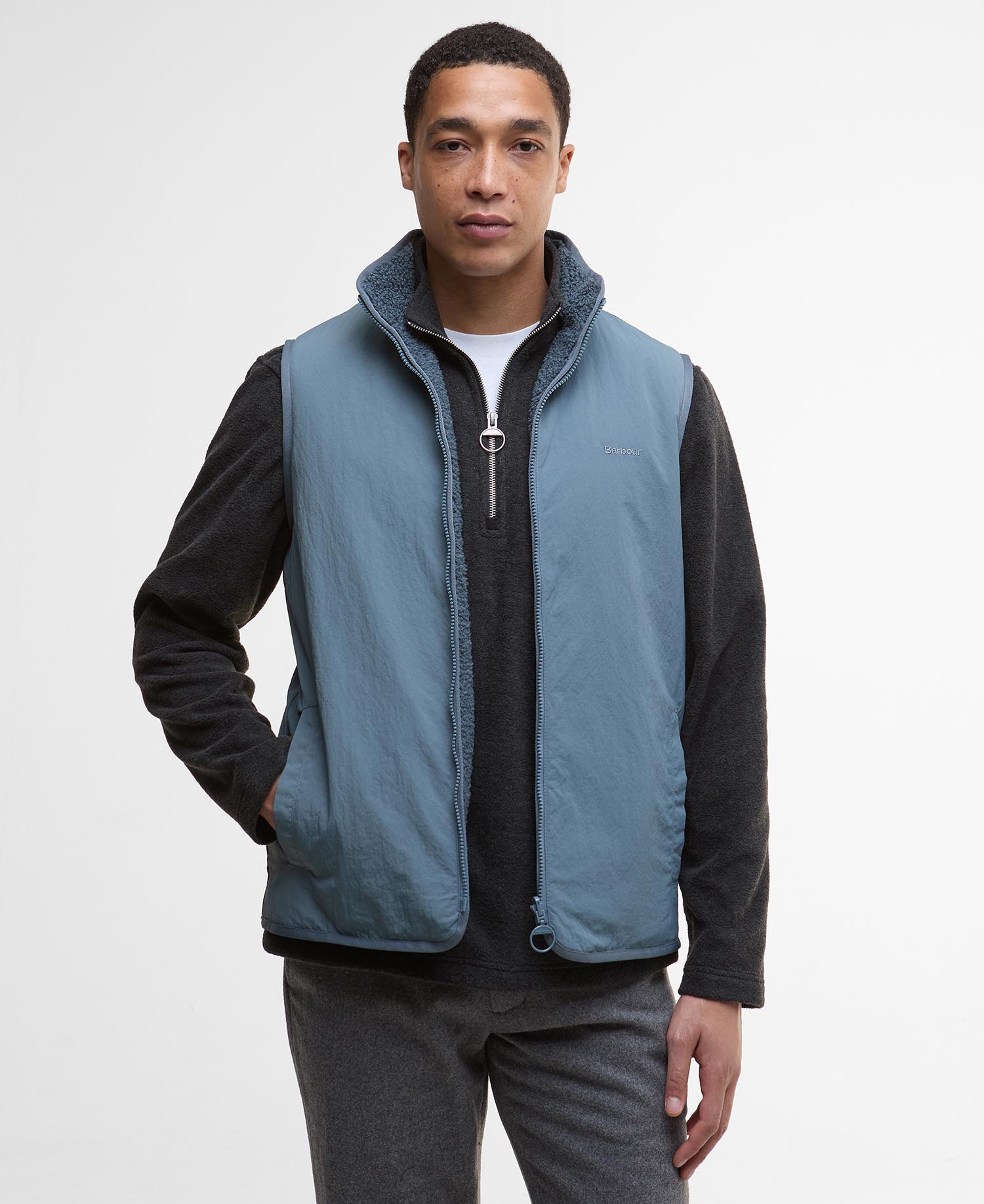 Gilet in pile reversibile image number 0